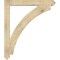 Ekena Millwork Thorton Arts & Crafts Rough Sawn Bracket, Douglas Fir, 4"W x 38"D x 44"H BKT04X38X44THR03RDF - alternate 3